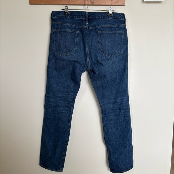 J.Crew 484 Slim Taper Jeans Men’s 36 – 100% Cotton Denim, Dark Wash, Classic Fit - Picture 3 of 7